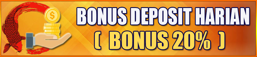 Koibet4d - Bonus Deposit Harian 20%